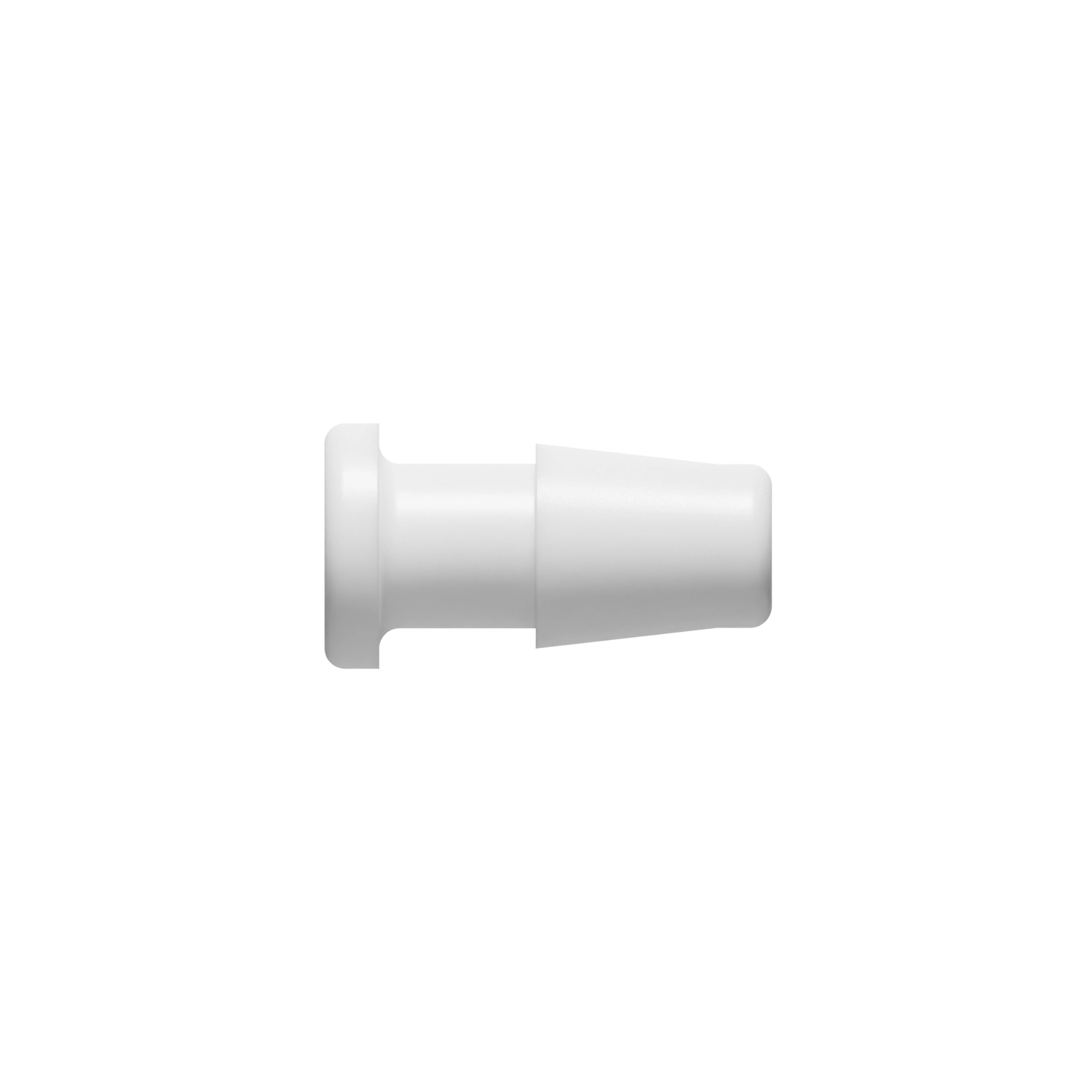 3/8 Plug, Nylon, White