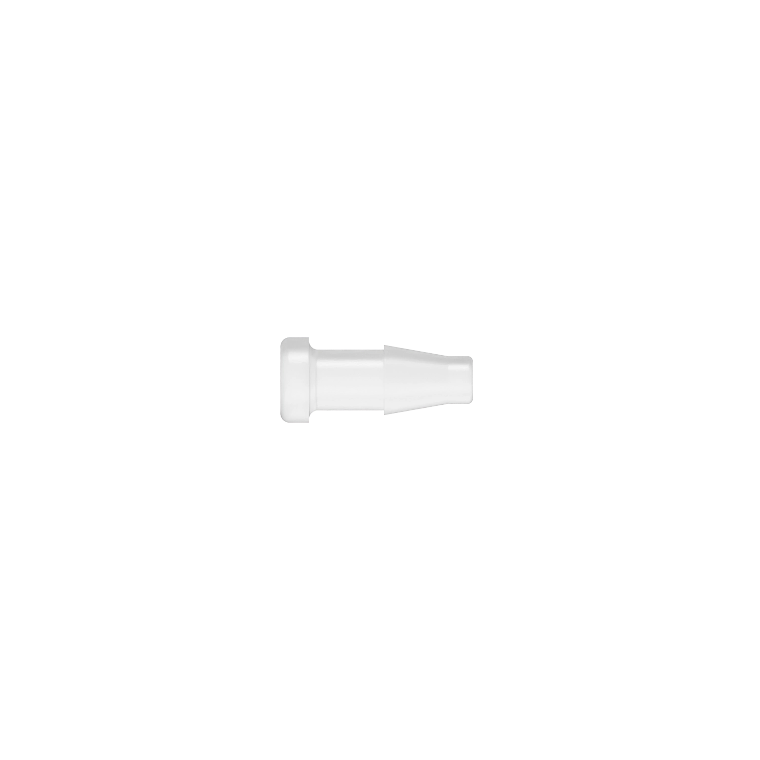 5/32 Barbed Fitting Plug, Polypropylene, Natural