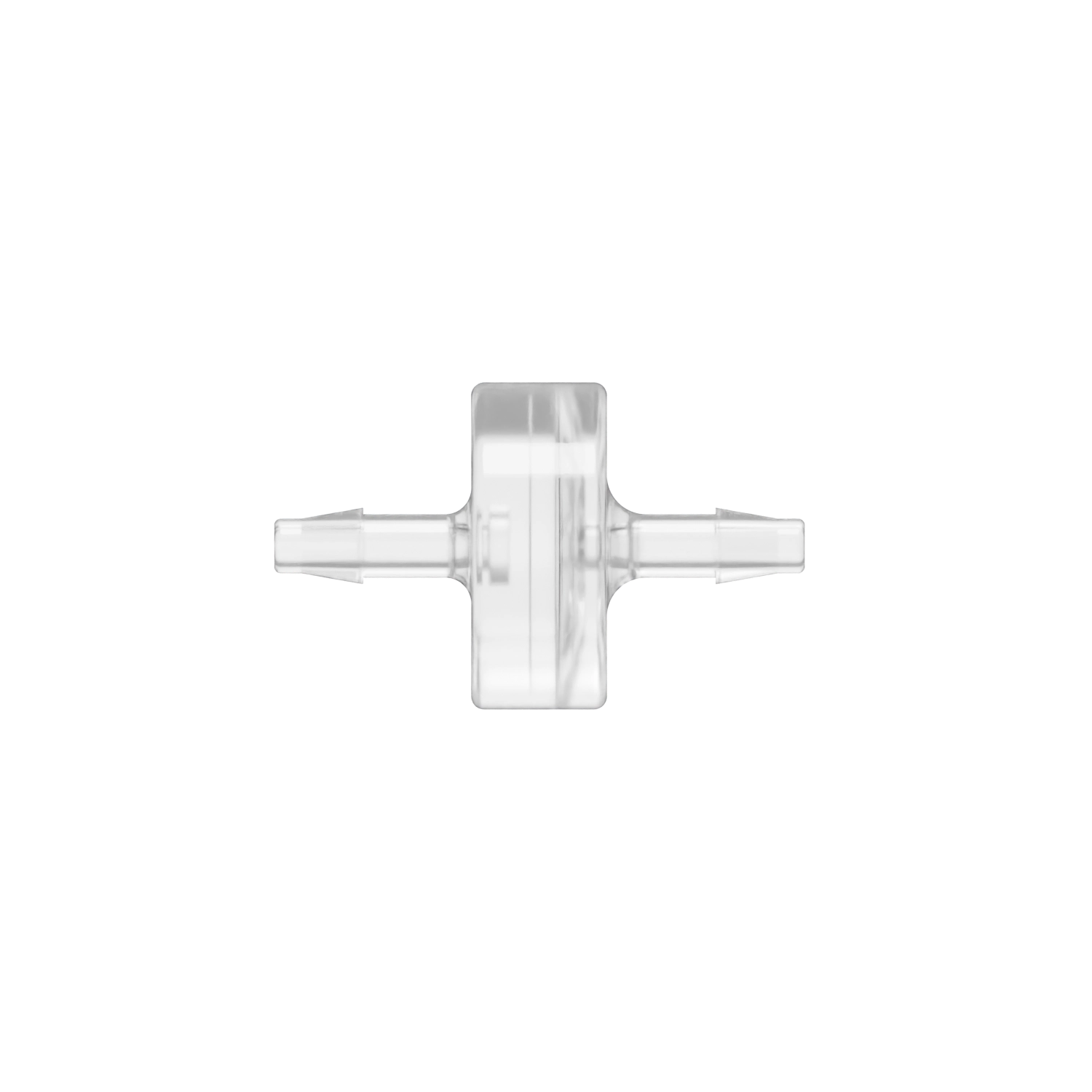 1/8 x 1/8 HDPE Inline Filter, Polycarbonate, Natural, 90-130 Micron