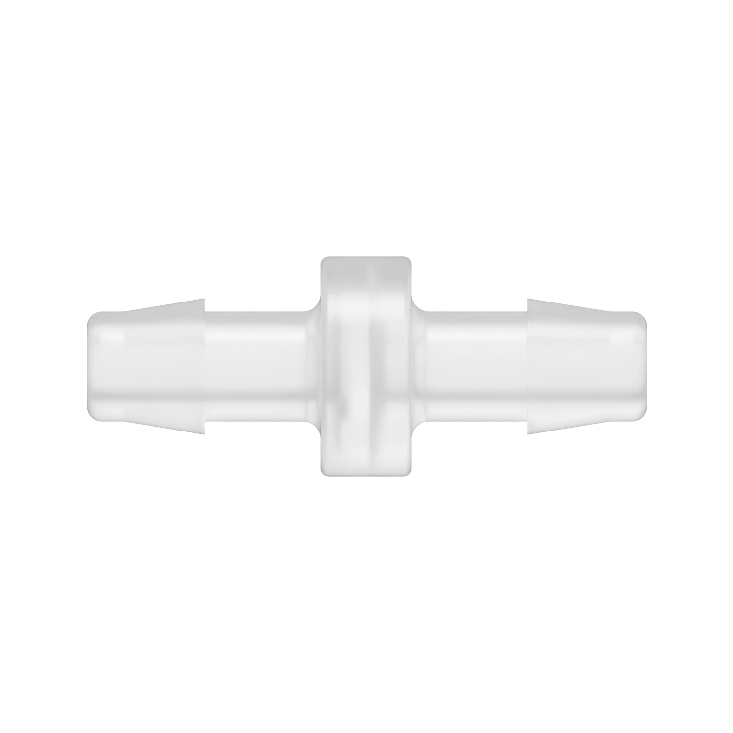 3/8 x 3/8 HDPE Inline Filter, Polypropylene, Natural, 45-90 Micron