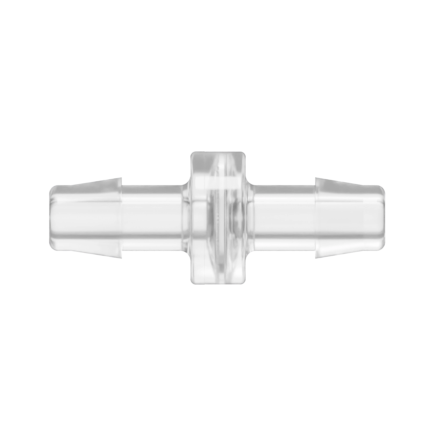3/8 x 3/8 Stainless Steel Inline Filter, Polycarbonate, Natural, 200 Mesh