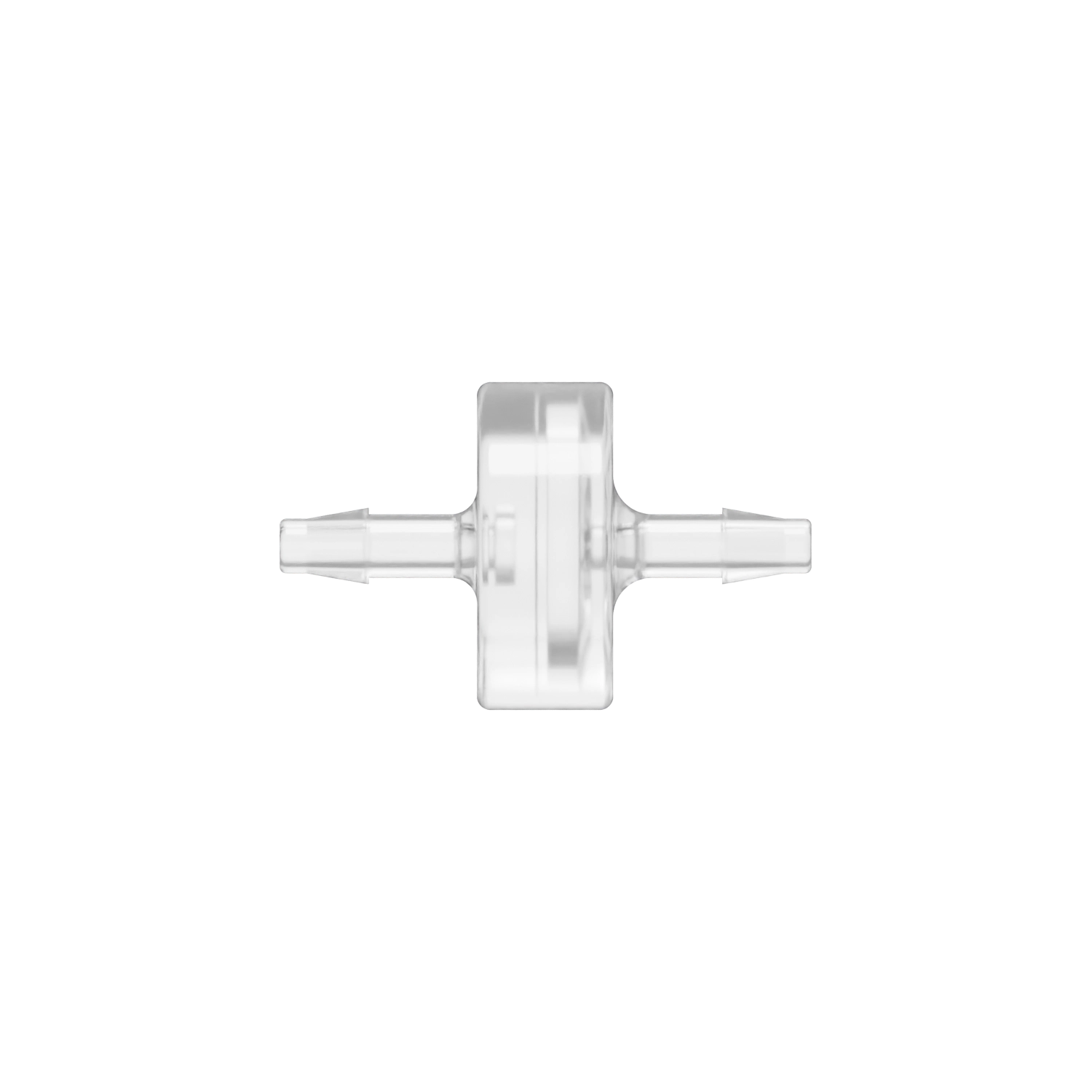1/8 x 1/8 Stainless Steel Inline Filter, Polycarbonate, Natural, 200 Mesh