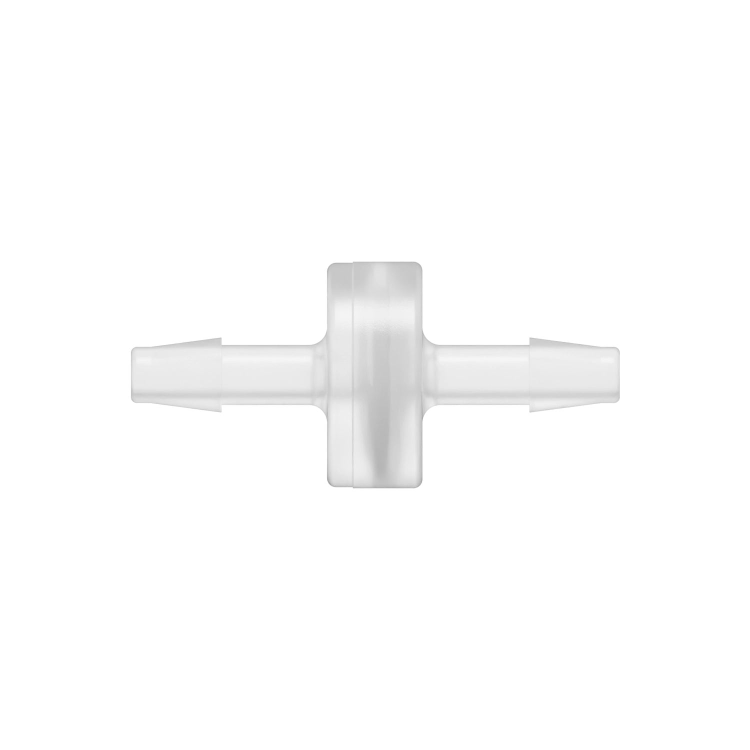 3/16 x 3/16 Stainless Steel Inline Filter, Polypropylene, Natural, 100 Mesh