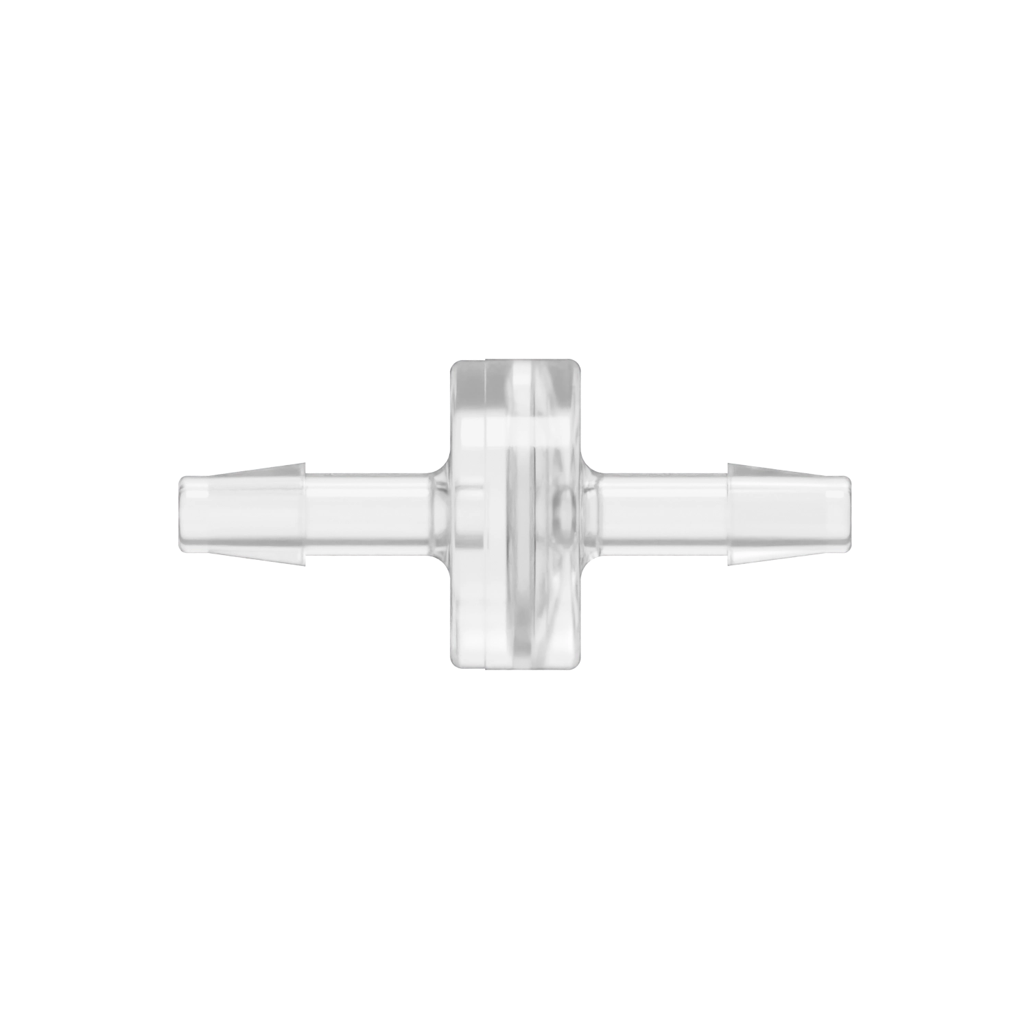 3/16 x 3/16 Stainless Steel Inline Filter, Polycarbonate, Natural, 100 Mesh