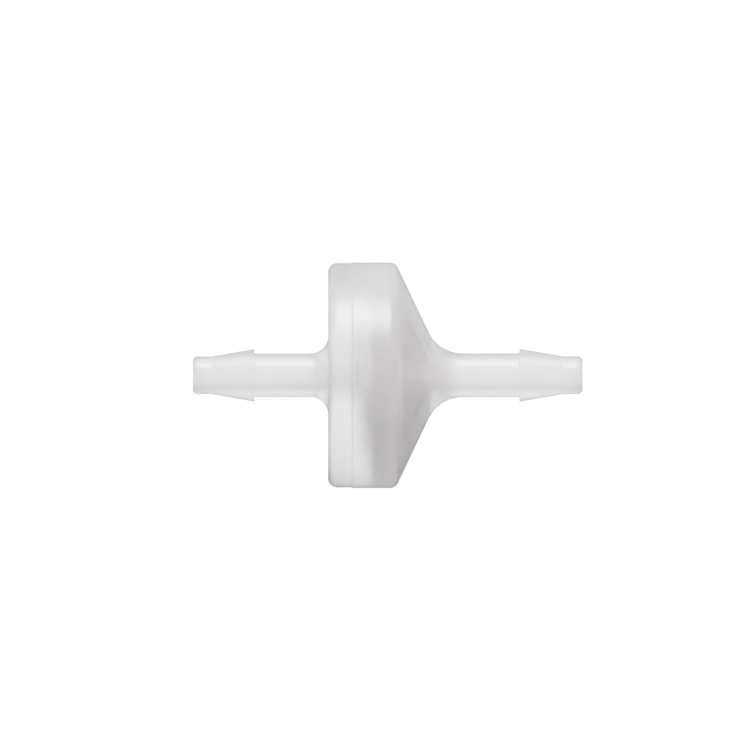 1/8 x 1/8 Standard Check Valve, Kynar, Natural, Viton Diaphragm