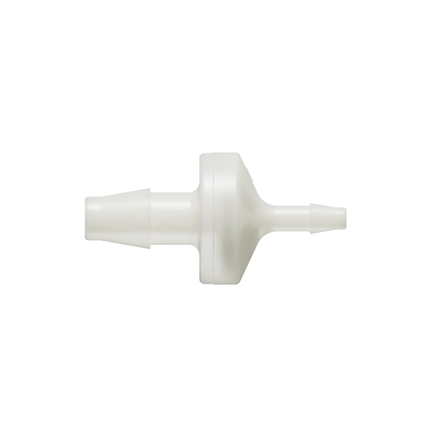 1/4 x 1/8 Reducing Check Valve, Nylon, Natural, Neoprene Diaphragm