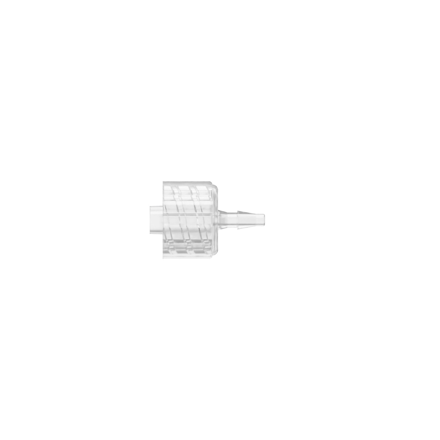 1/16 Male Luer with Lock Ring, Polycarbonate, Natural