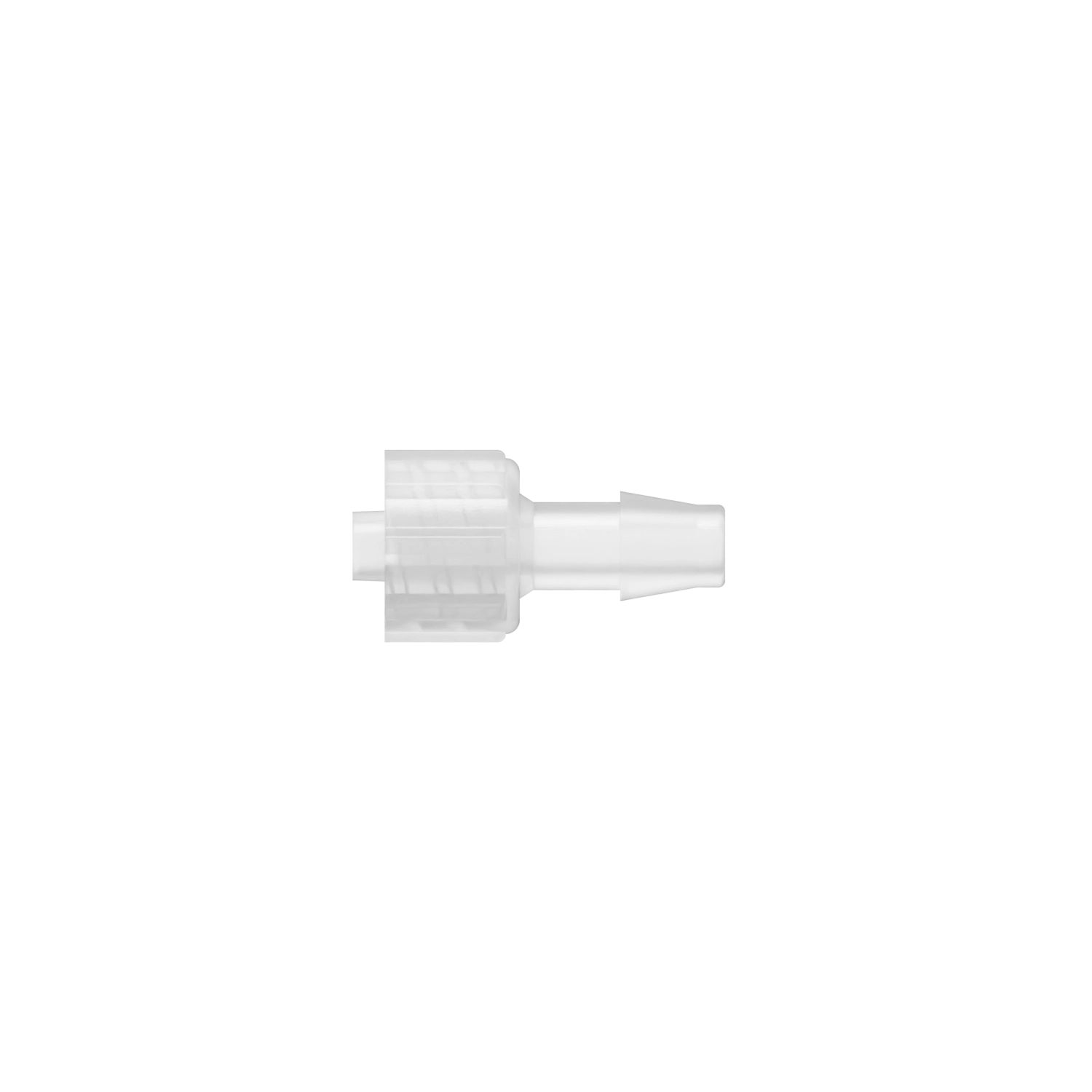 3/16 Male Luer with Lock Ring, Polypropylene, Natural