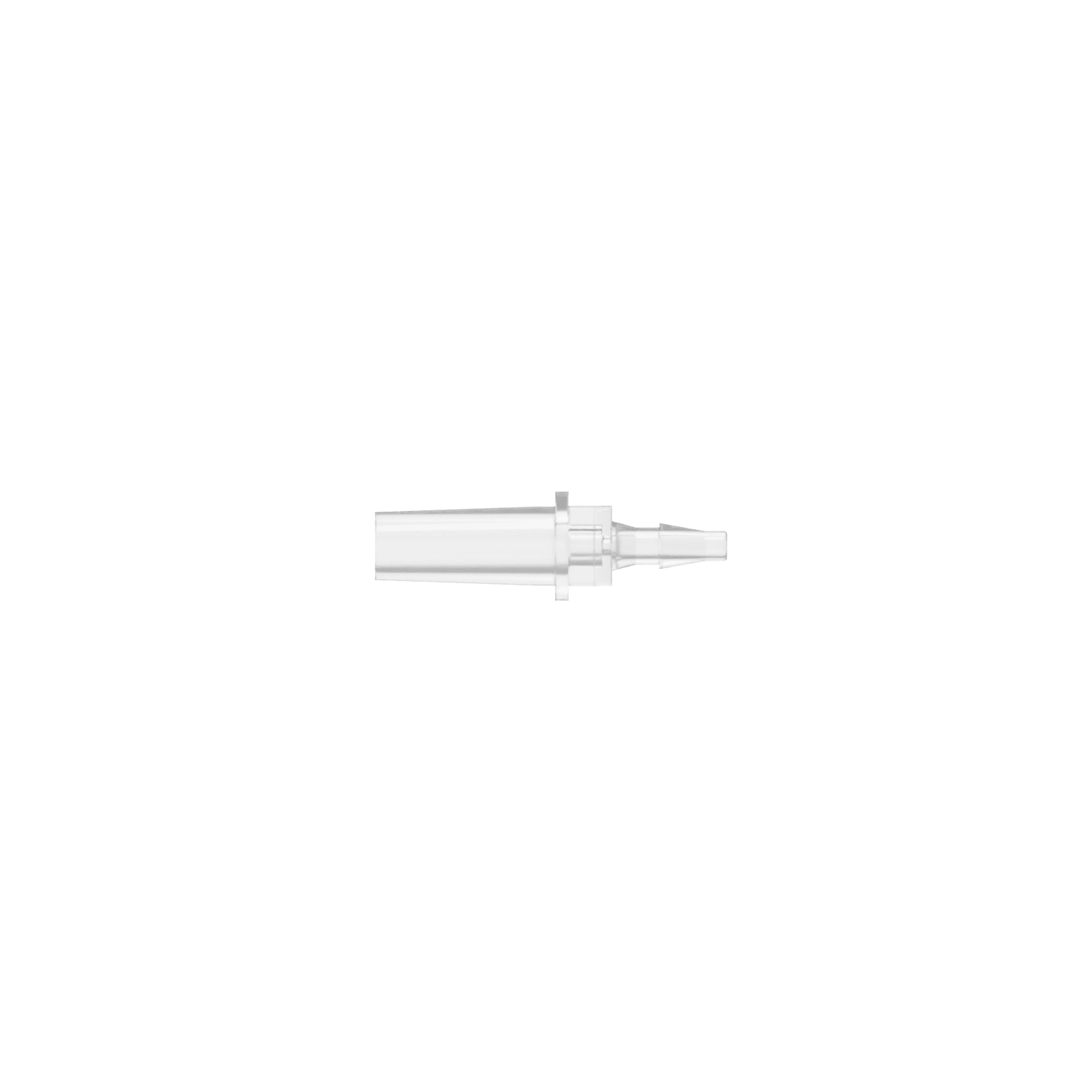 1/16 Male Slip Luer for Lock Ring, Polycarbonate, Natural