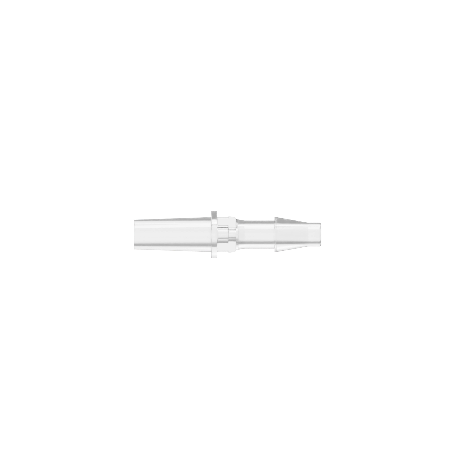 1/8 Male Slip Luer for Lock Ring, Polycarbonate, Natural