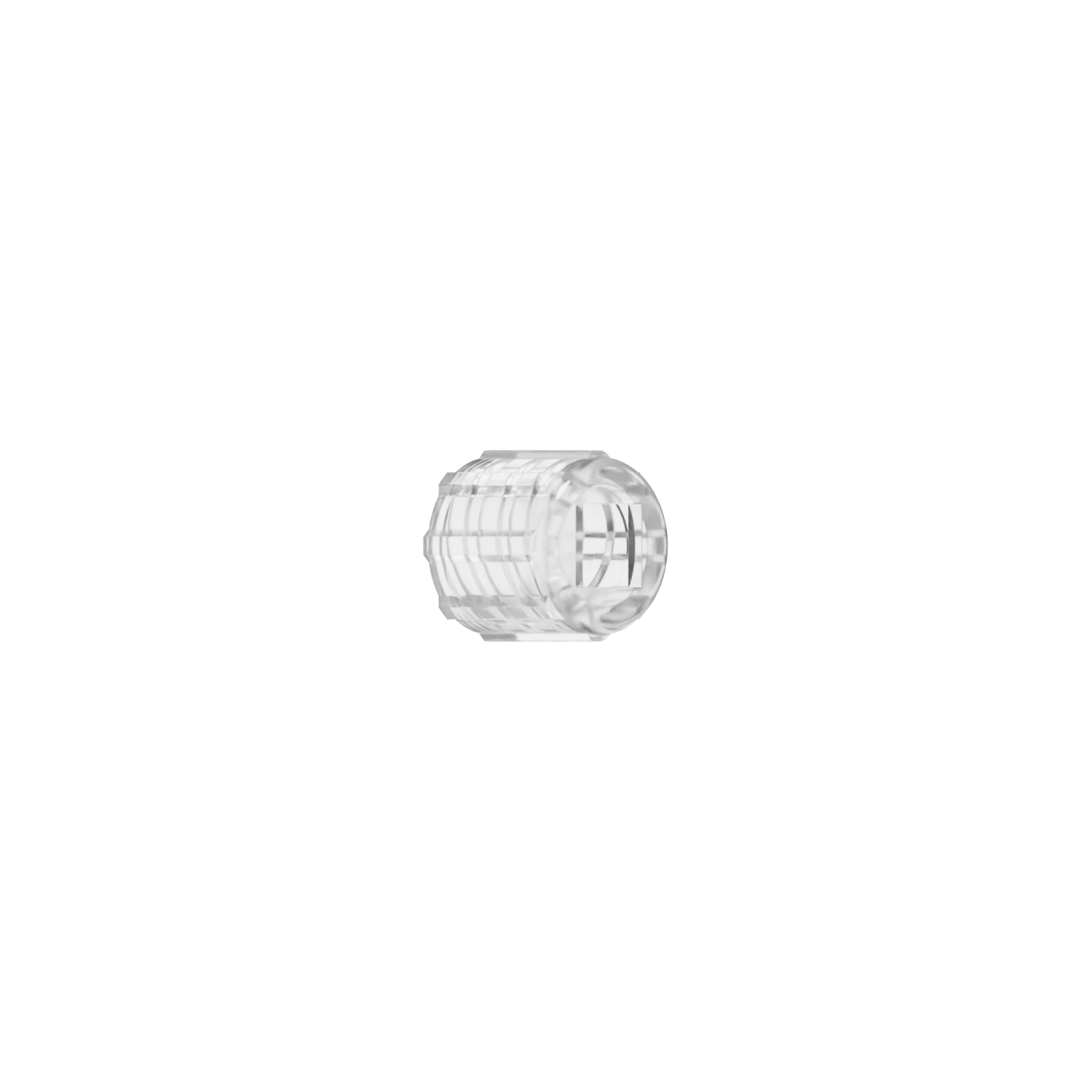 Lock Ring, Polycarbonate, Natural