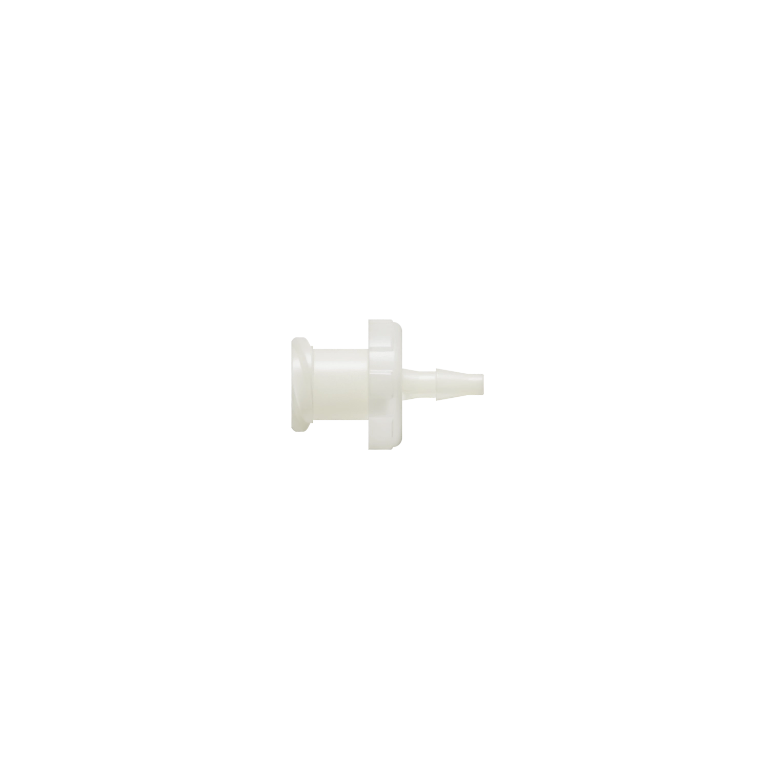 1/16 Female Threaded Luer, Nylon, Natural