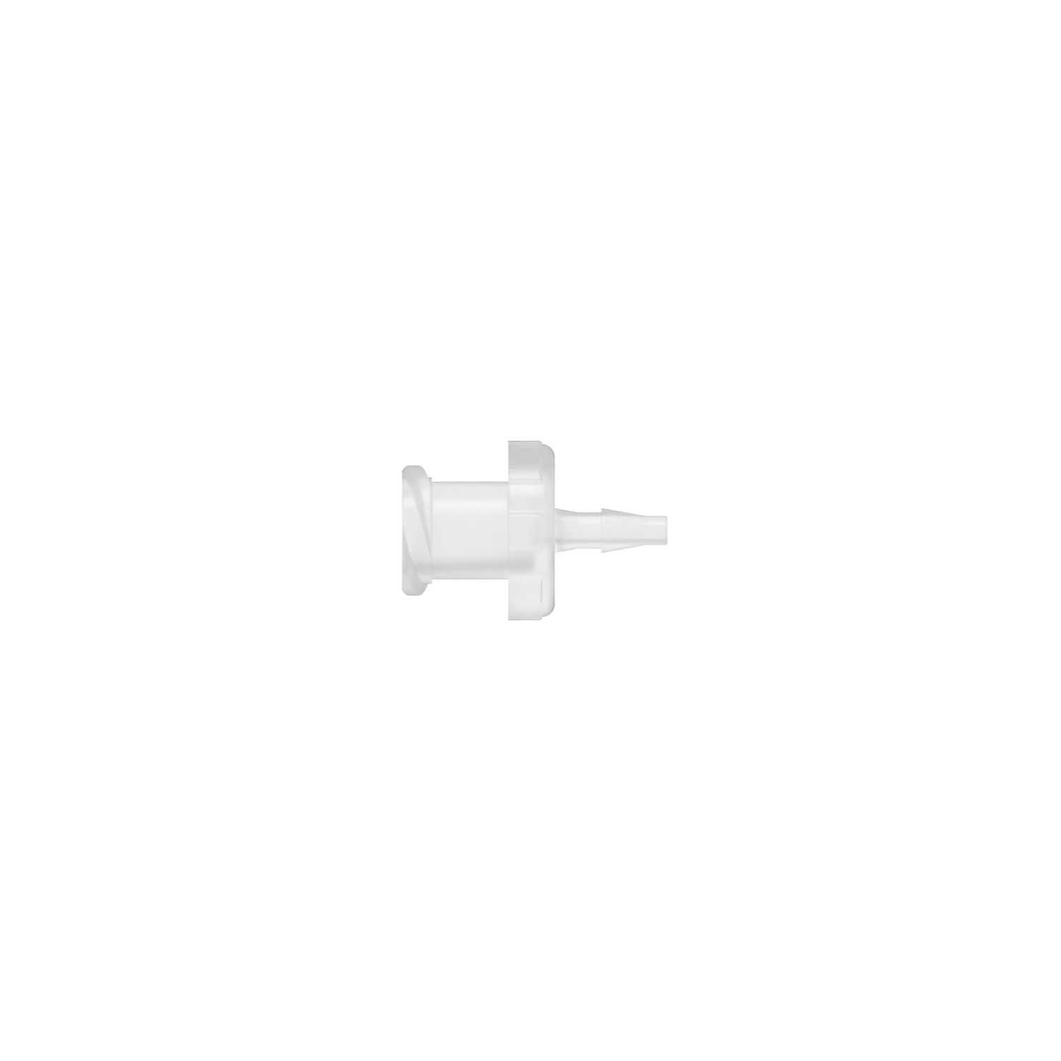1/16 Female Threaded Luer, Polypropylene, Natural