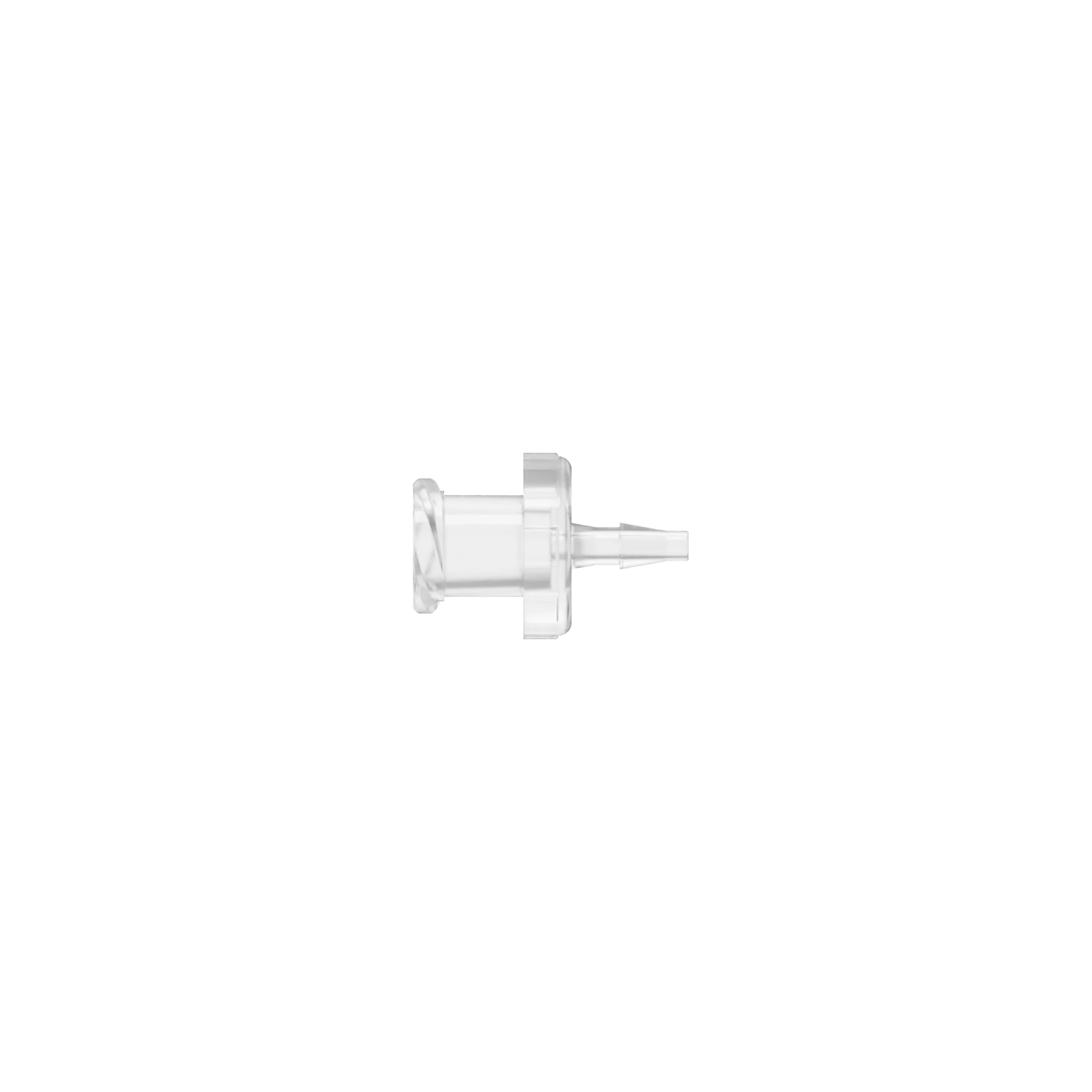 1/16 Female Threaded Luer, Polycarbonate, Natural