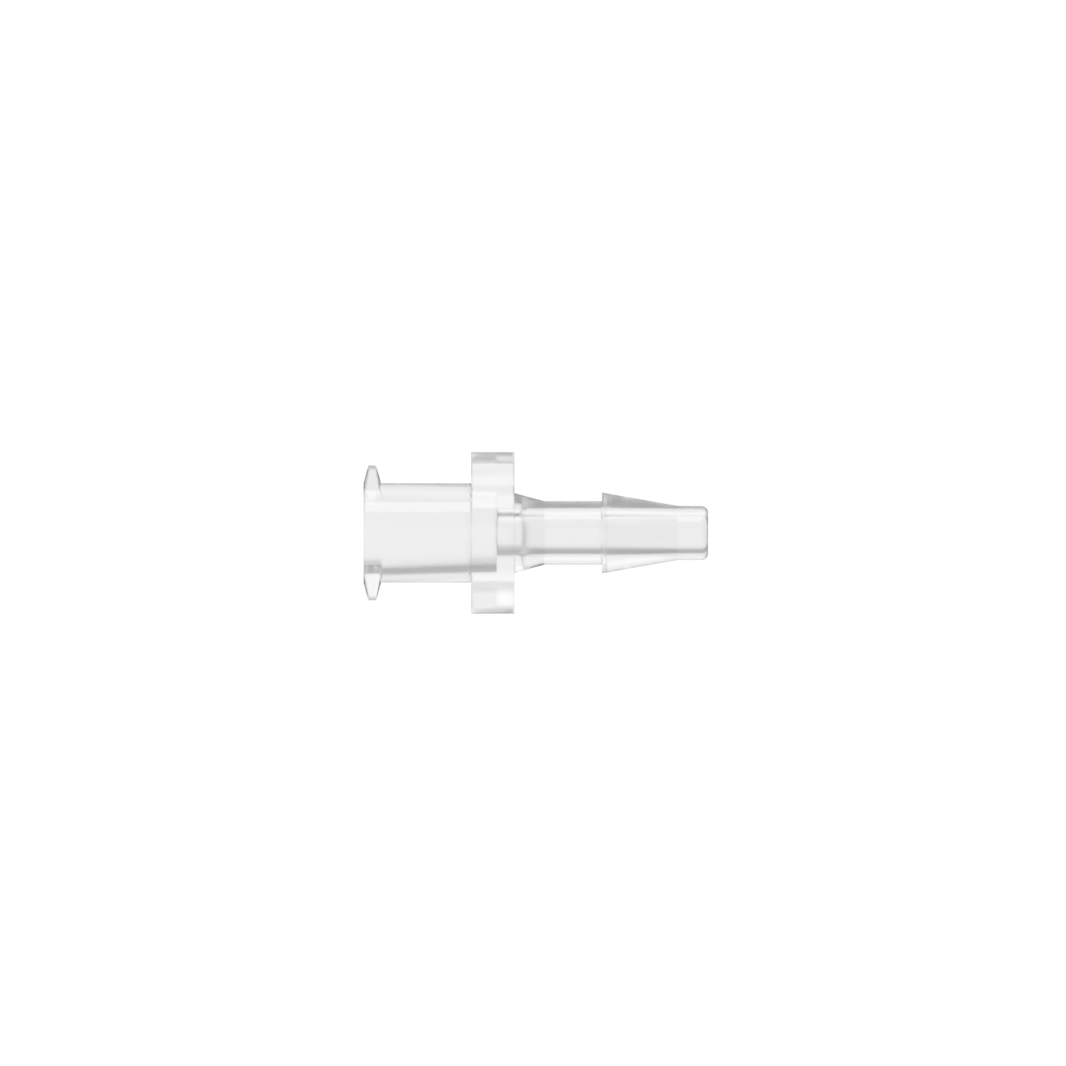 1/8 Female Lug Style Luer, Polycarbonate, Natural