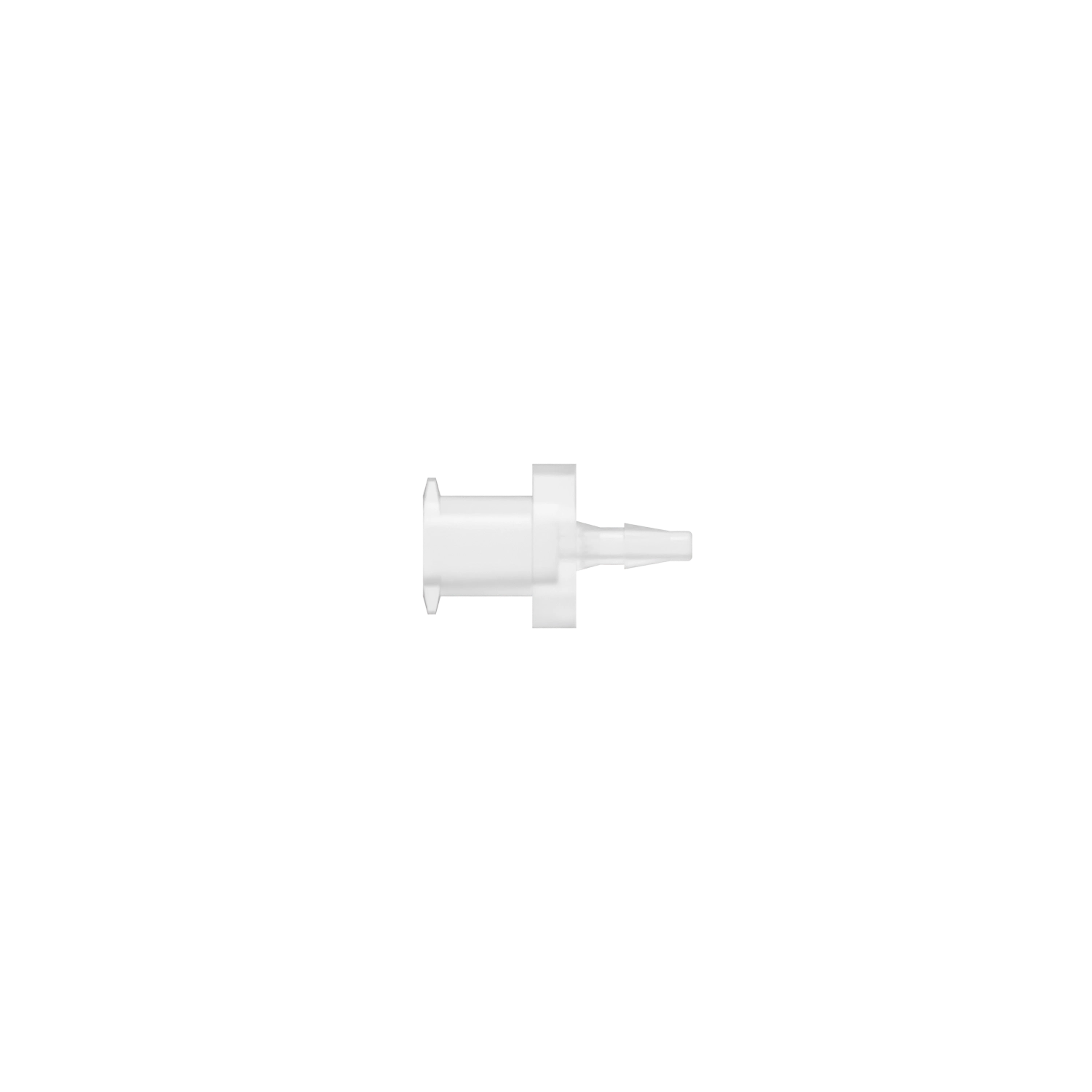 1/16 Female Lug Style Luer, Polypropylene, Natural