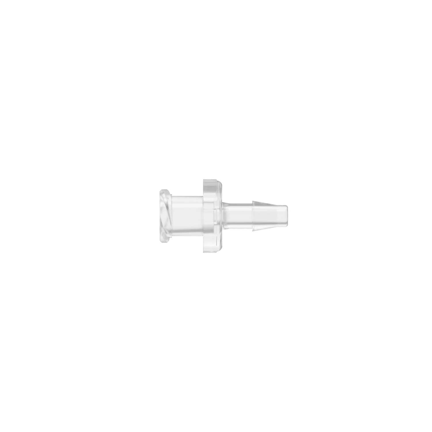 1/8 Female Threaded Luer, Polycarbonate, Natural