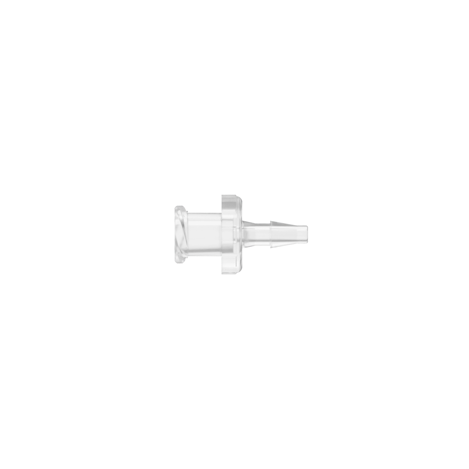 3/32 Female Threaded Luer, Polycarbonate, Natural