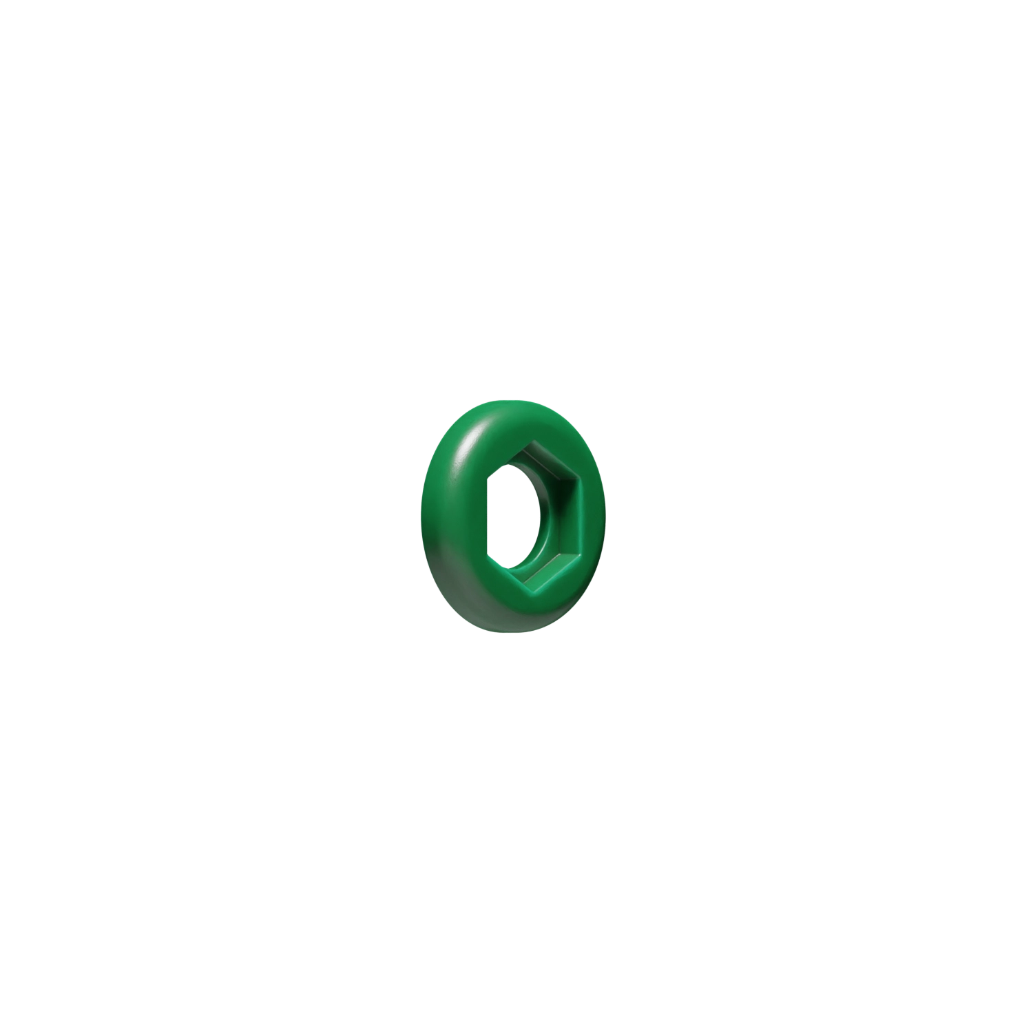 Coding Ring, Nylon, Green