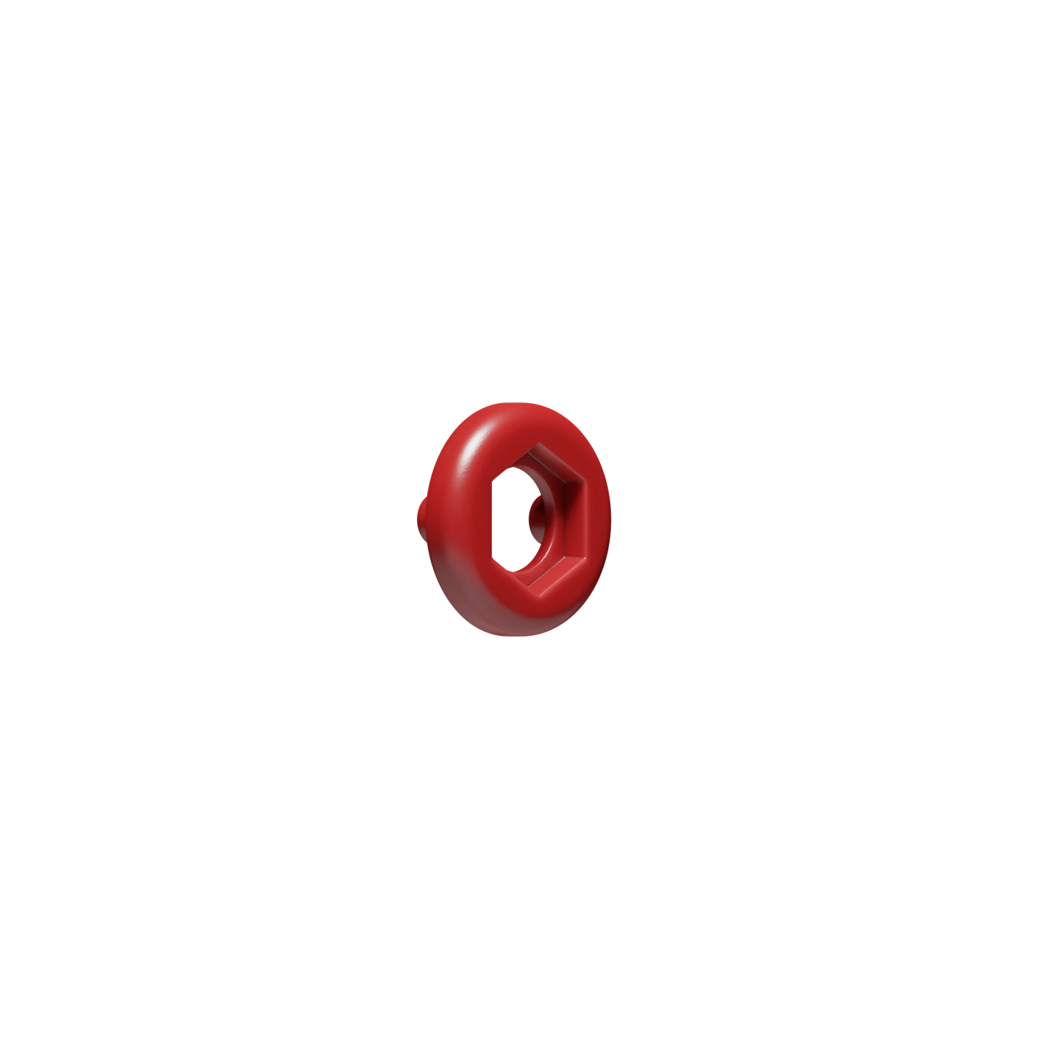 Coding Ring, Nylon, Red, w/Legs