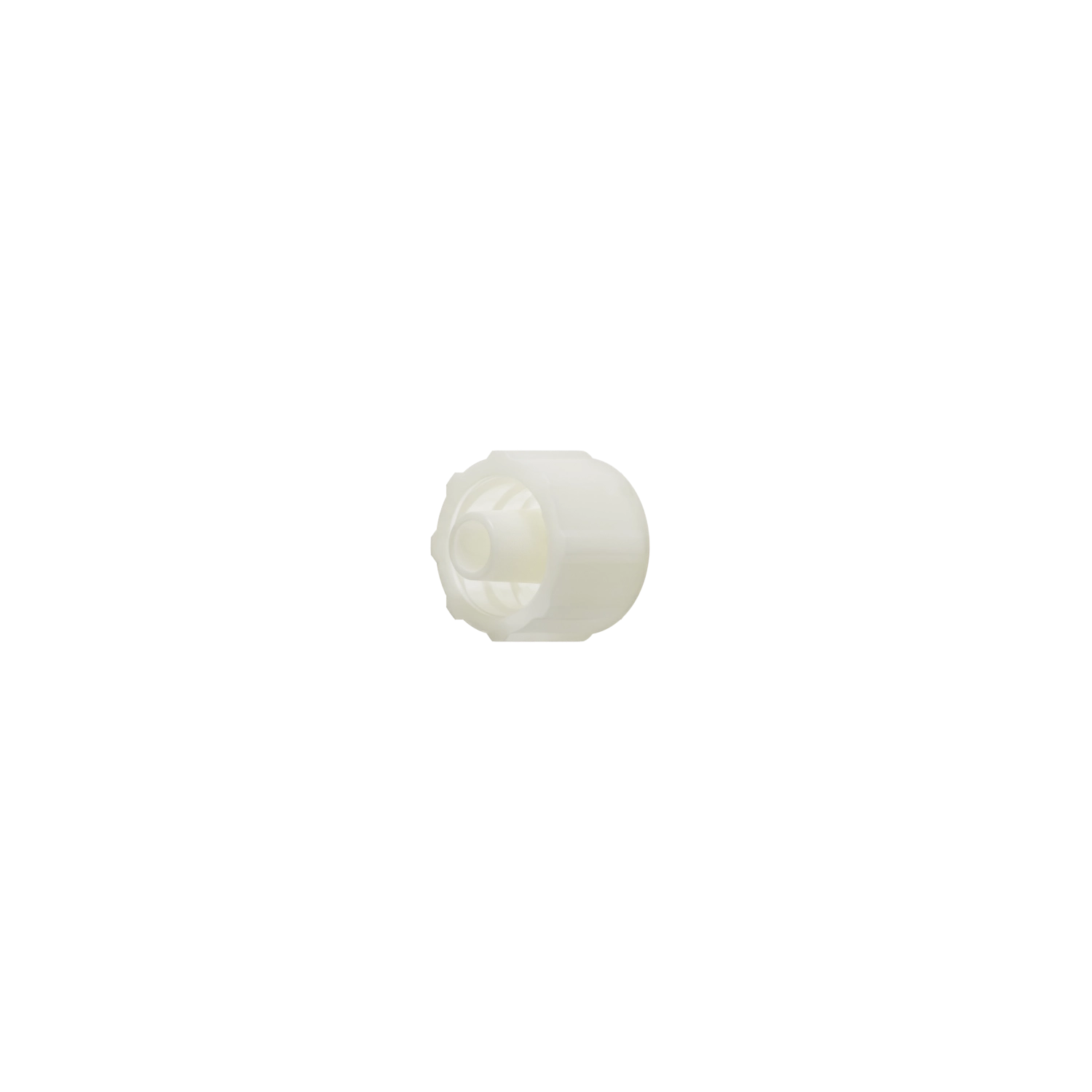Locking Male Luer Plug, Nylon, Natural