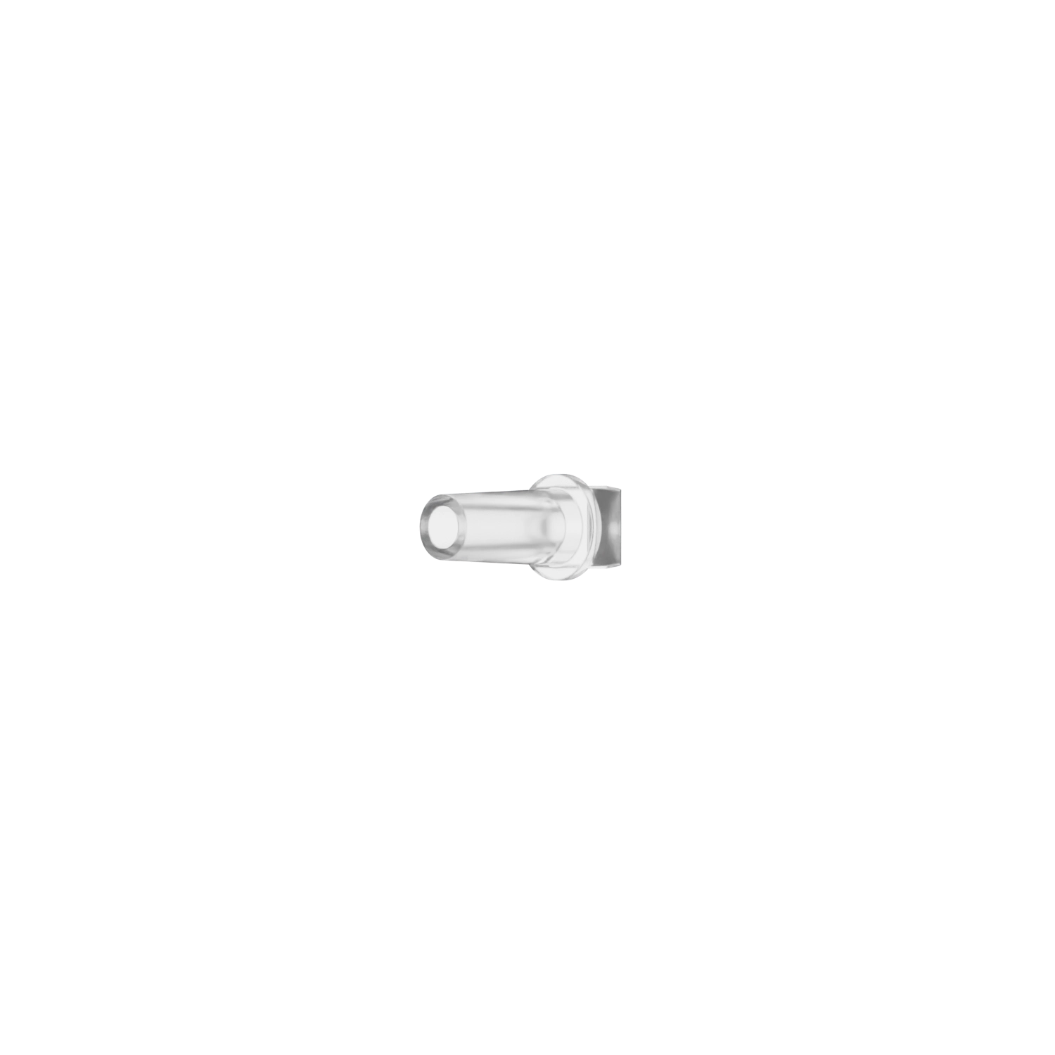 Male Slip Luer Plug, Polycarbonate, Natural