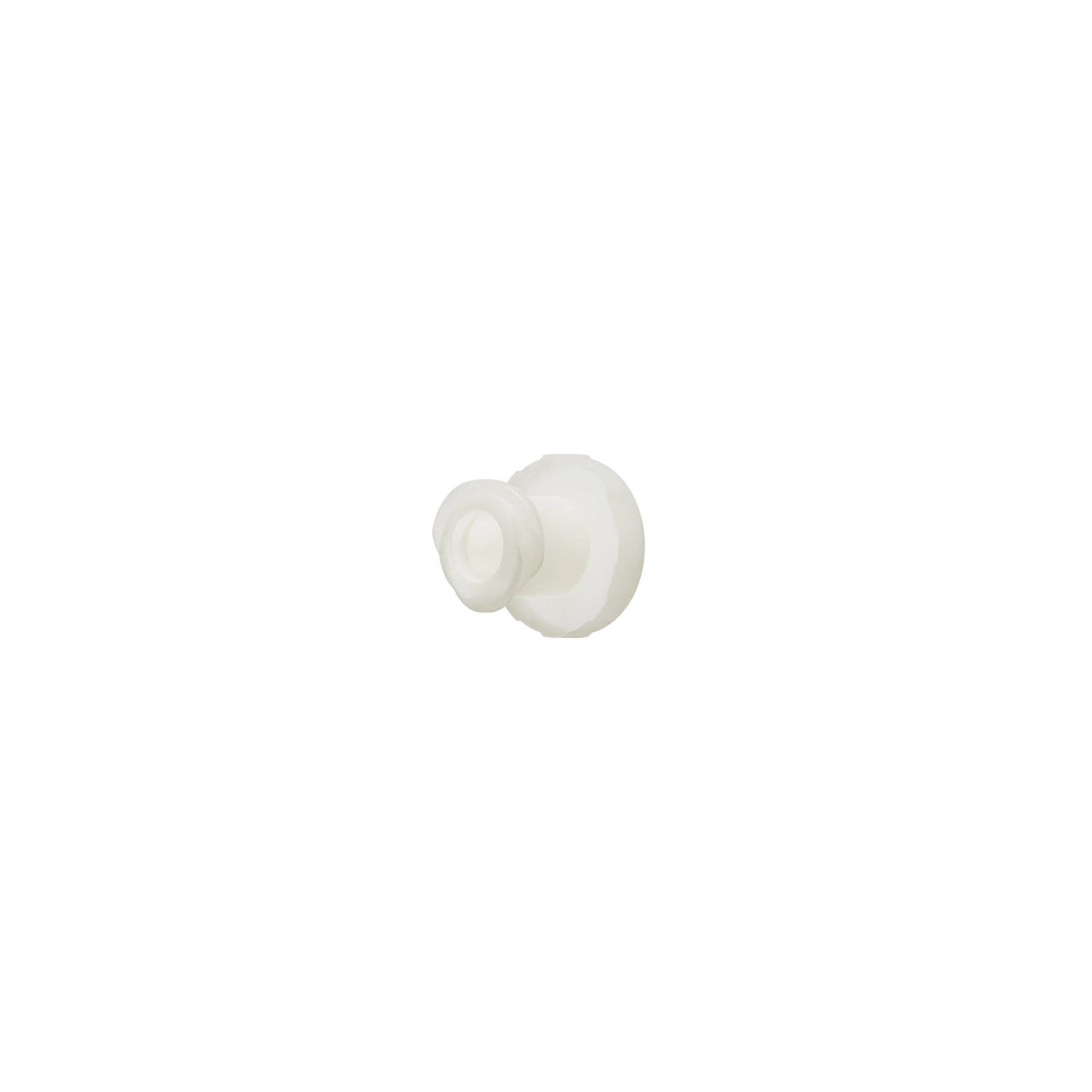 Female Threaded Luer Plug, Nylon, Natural