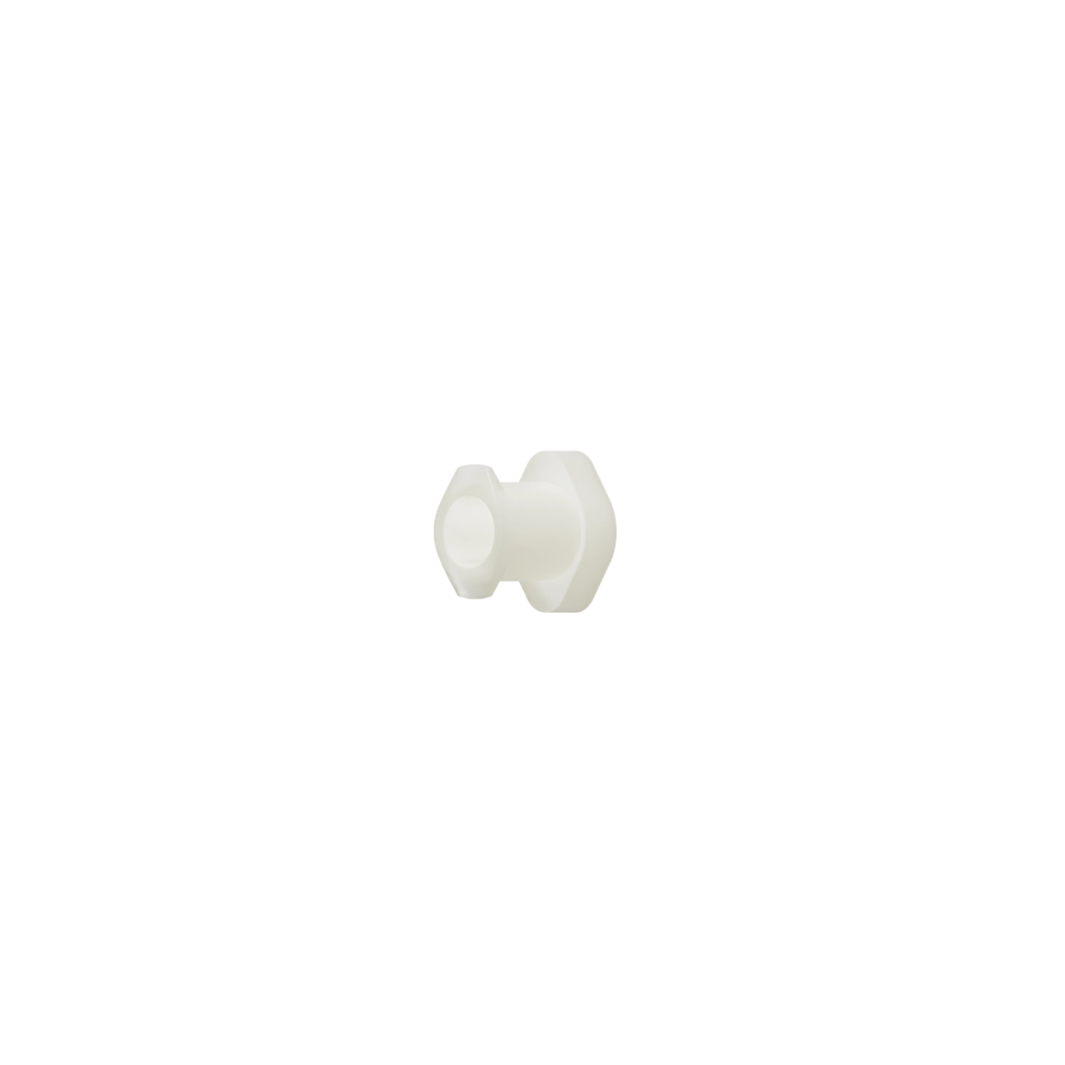 Female Lug Style Luer Plug, Nylon, Natural