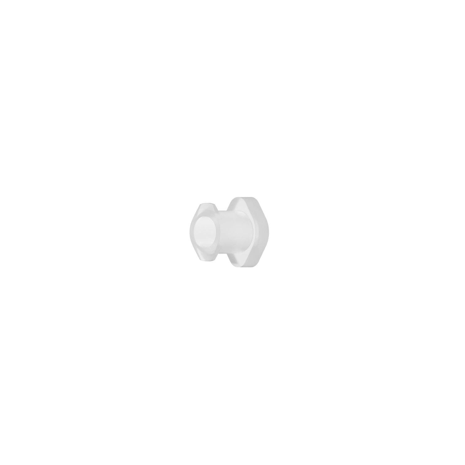 Female Lug Style Luer Plug, Polypropylene, Natural