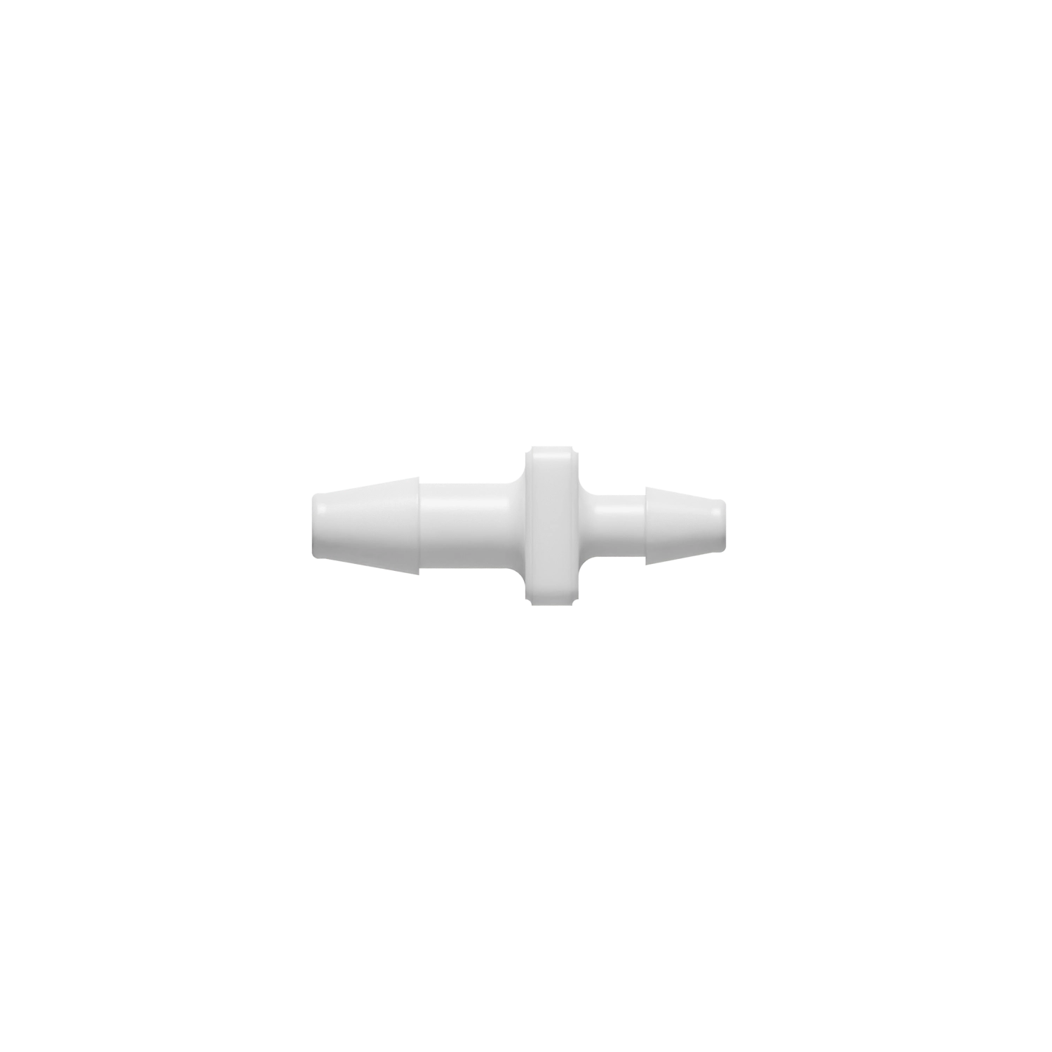 5/32 x 1/8 Barbed Fitting Reducing Straight, Nylon, White