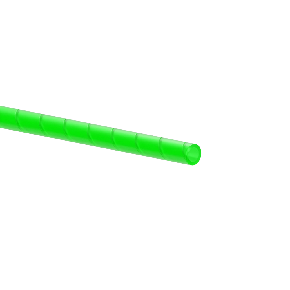 3/16 x 0.030 Safety Spiral Wrap, Polyethylene, Green