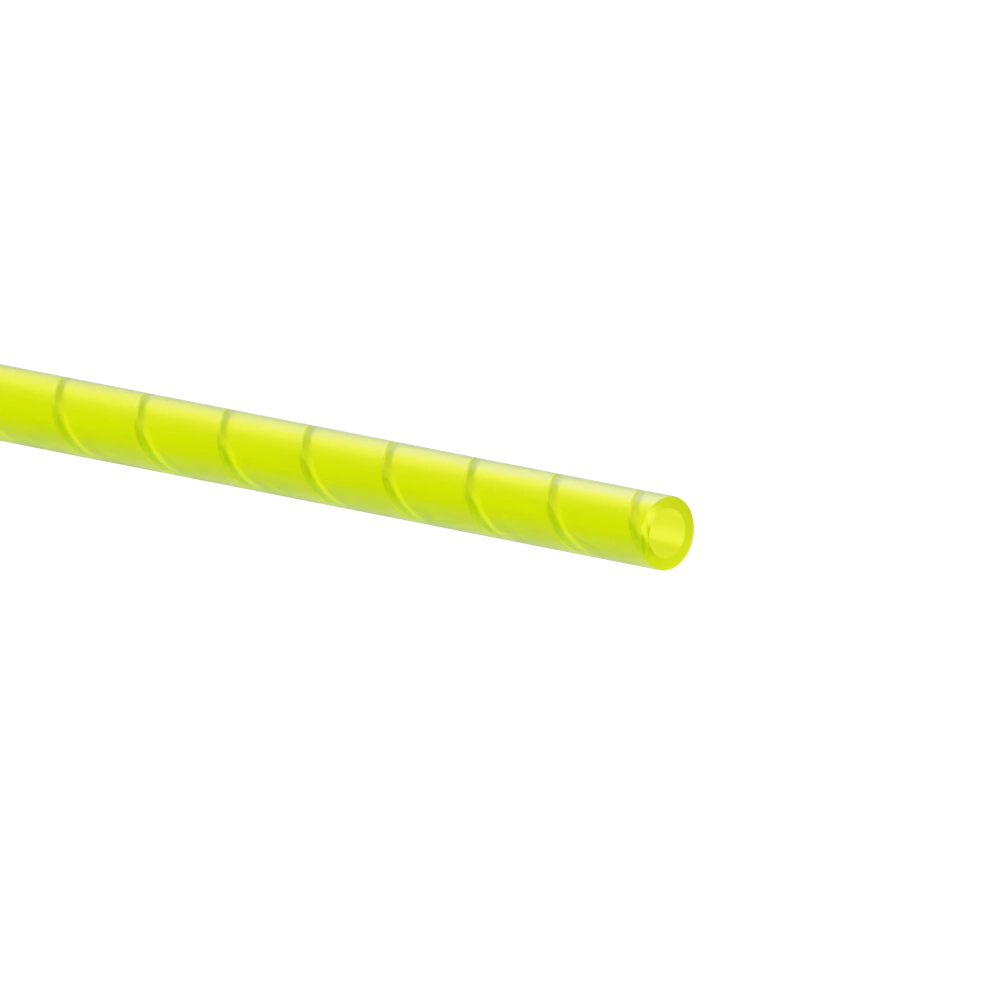 3/16 x 0.030 Safety Spiral Wrap, Polyethylene, Yellow