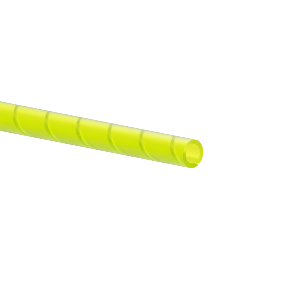 1/4 x 0.040 Safety Spiral Wrap, Polyethylene, Yellow