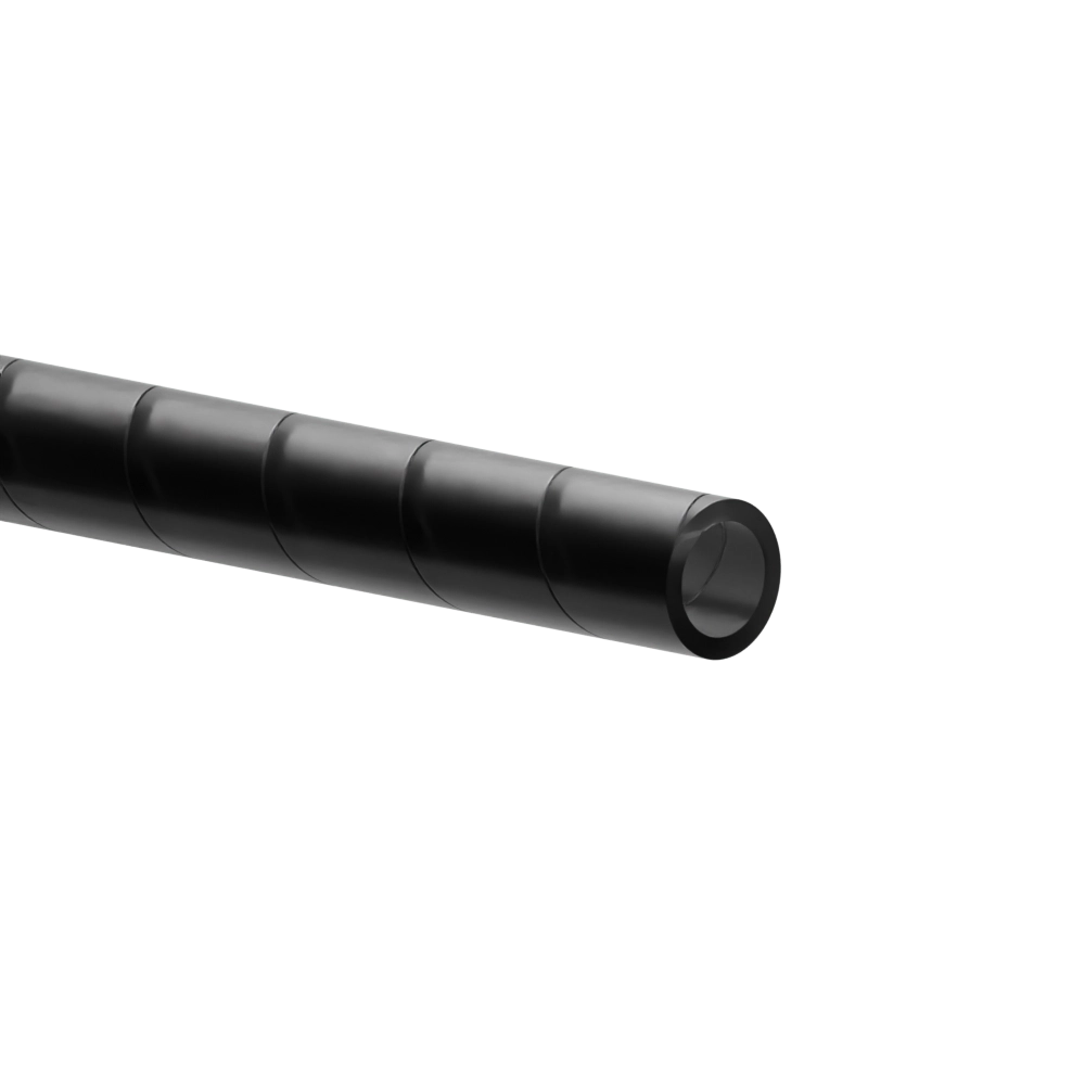 3/8 x 0.052 Standard Spiral Wrap, Polyethylene, Black