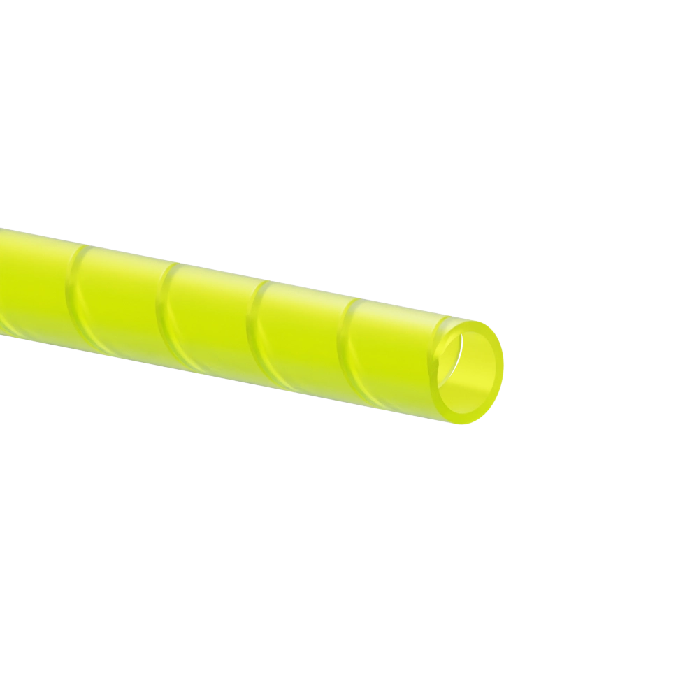 3/8 x 0.040 Safety Spiral Wrap, Polyethylene, Yellow